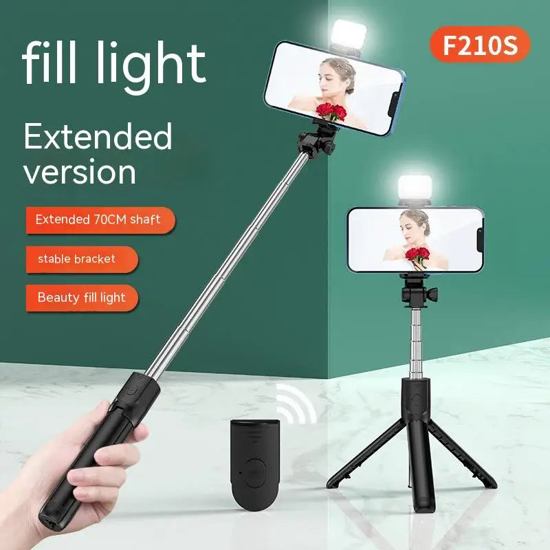All In One Expandable Portable IPhone Tripod Selfie Stick Selfie Stick With Remote