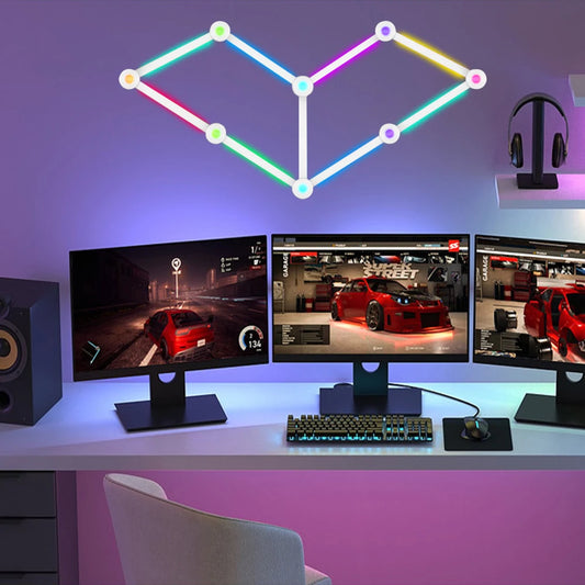 Wiscolor LED RGB Smart Wall Light DIY Atmosphere