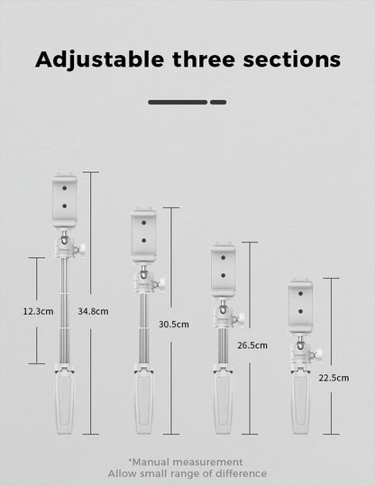 Ulanzi MT-08 Mini Tripod White Color Foldable Tripod Monopod