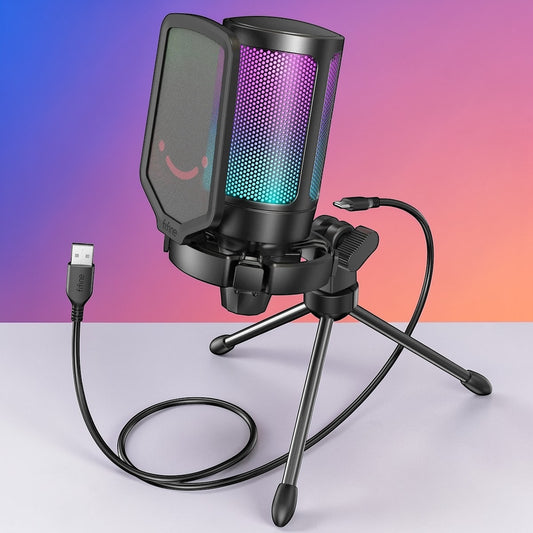FIFINE USB Condenser Gaming Microphone