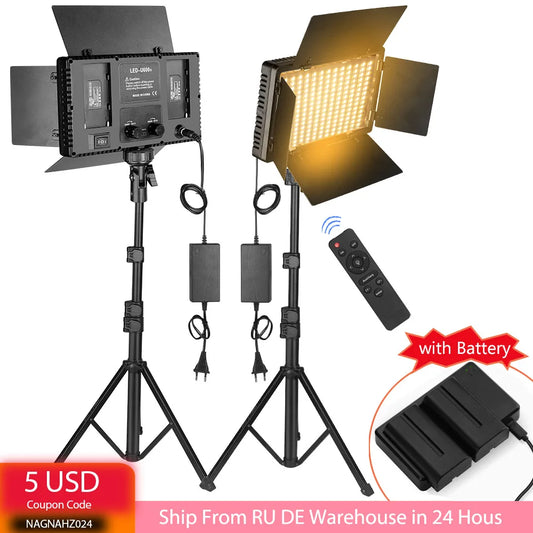 U800+ LED Video Light Photo Studio