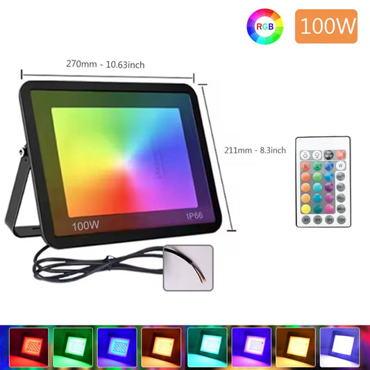 RGB LED Floodlight Reflector Outdoor