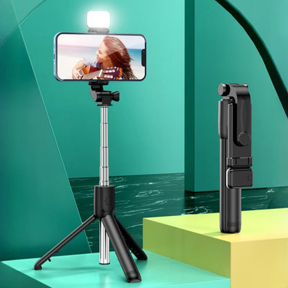 All In One Expandable Portable IPhone Tripod Selfie Stick Selfie Stick With Remote